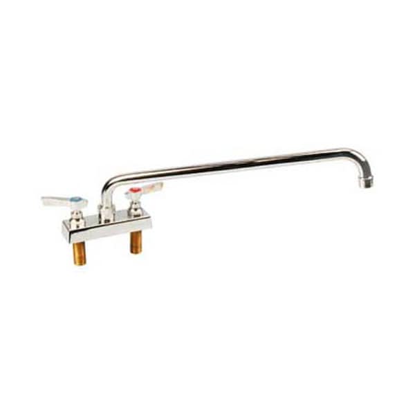Faucet, 4"Deck , 14"Spt, Leadfree